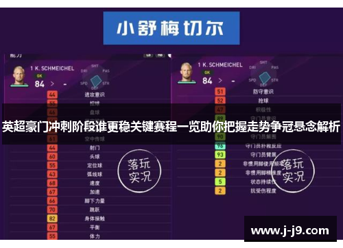 英超豪门冲刺阶段谁更稳关键赛程一览助你把握走势争冠悬念解析